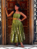 Olive Green Cotton Co-ord Set